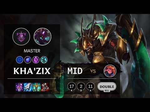 Kha'Zix Mid vs Zoe - EUW Master Patch 11.20