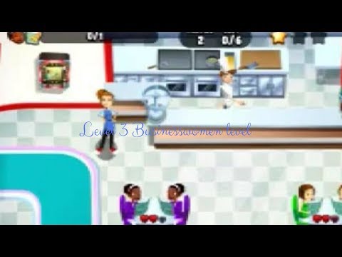 Diner Dash Greasy Spoons Level 3 Business Women