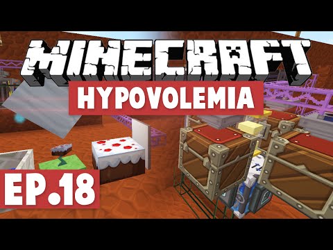 Minecraft Hypovolemia - BOTANIA CAKE MANA! #18 [Modded HQM Pack]