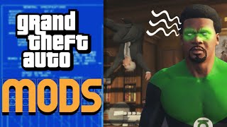 GREEN LANTERN in GTA 5! - Mod Gameplay