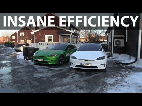  Tesla Model S Long Range Palladium range test video