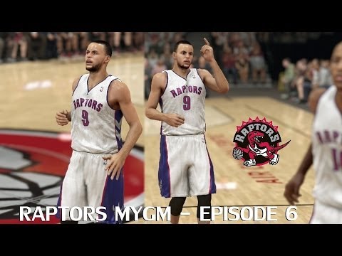 NBA 2K14 PS4 Raptors MyGM Ep.6 - Stephen Curry is Cooking!