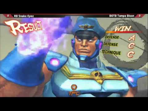 USFIV - RB Snake Eyez [Zangief] x BOTB Tampa Bison [Bison] - TFC 2015