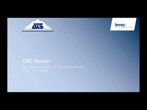 Data exchange and connectivity with OPC Router - YouTube