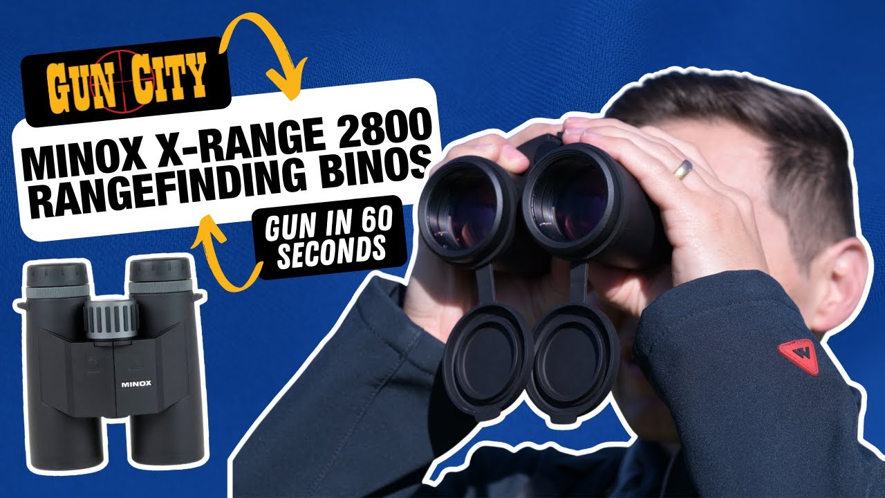 Minox X-Range 2800 Rangefinding Binos - Gun in 60