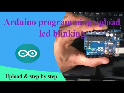 arduino programming upload led blinking | LED Blinking | Earthbondhon