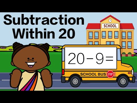 Subtract Within 20 Fact Fluency: Back to School Math Brain Break