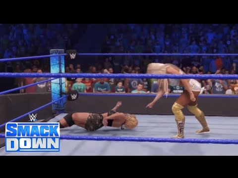WWE2K22 SMACKDOWN CHARLOTTE FLAIR VS LACEY EVANS