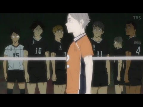 Sugawara being a badass and Inarizaki stares | Haikyuu!! To the Top Season 4 Part 2 Episode 6