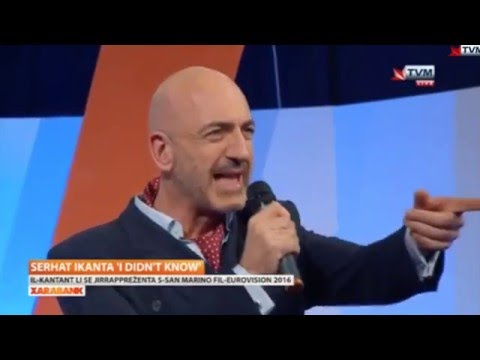 Serhat - I Didn't Know (San Marino) 2016 Eurovision - LIVE on Malta TV show