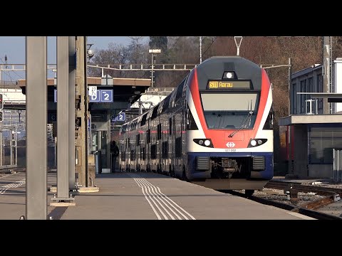 S-Bahn Aarau S11 nach Aarau in Othmarsingen