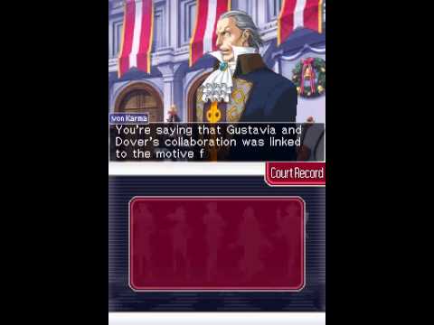 Gregory Edgeworth Vs. Manfred von Karma Pursuit ~ Wanting To Find The Truth
