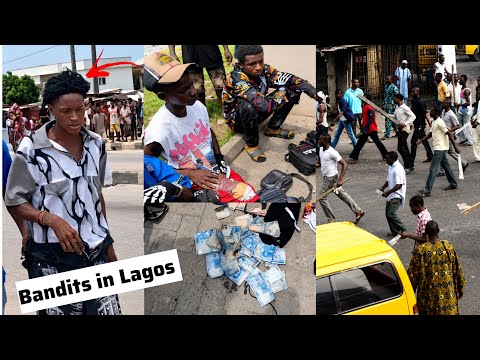 Bandits Caught in Lekki Lagos : Tension Rises and all Celebrities are on the Run 
