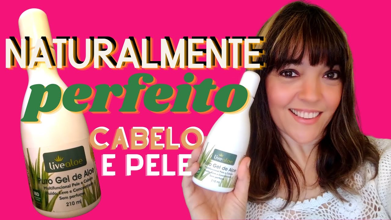 GEL DE ALOE VERA DA LiveAloe - Gel de Aloe Vera serve pro rosto