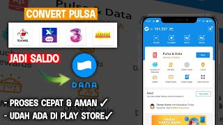 CONVERT PULSA KE DANA TERPERCAYA‼️CARA TUKAR PULSA JADI SALDO DANA TERBARU 2022