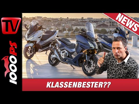 Honda Neuheiten 2021 - 3 neue Honda Forza Roller - 125, 350, 750 !