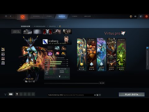 dota2mid iceberg queen of pain - Flytomoon vs VP