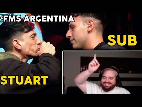 IBAI REACCIONA A SUB VS STUART - FMS ARGENTINA 2020 JORNADA 4