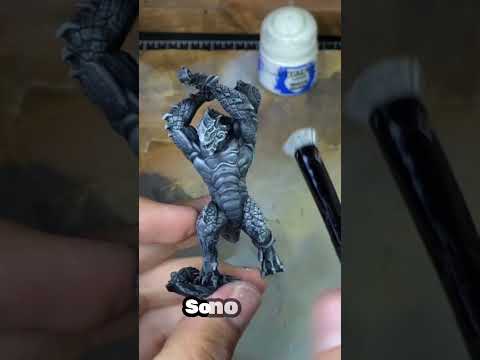 No more chalky drybrushing! #warhammerminiatures #miniature  #painting #miniaturepainting