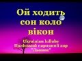 Ой, ходить сон коло вікон - Ukrainian lullaby by Polissya folk choir ...