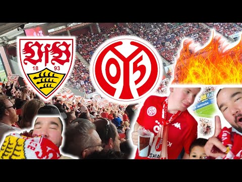 ERST 1 zu 0 MAINZ dann 4 AUSWÄRTSTORE von STUTTGART | 1.FSV Mainz05 1-4 VfB Stuttgart | Stadionvlog