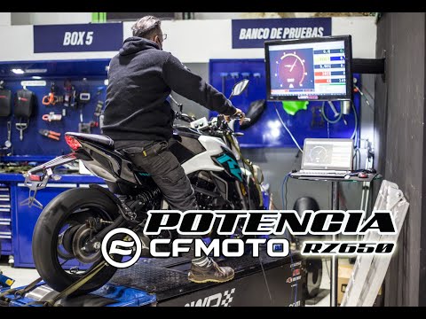 Thumbnail for ⚠️POTENCIA CFmoto RZ650 / NK650 📈 Test en el DYNAMOMETRO💯 by Zanella