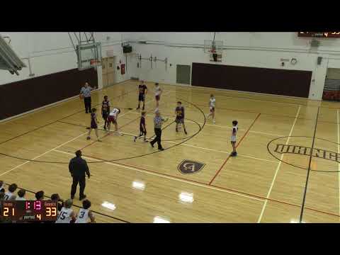 Columbus Academy vs. BC 7th Grade Boys Basketball