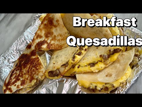 How To Make Breakfast Quesadillas