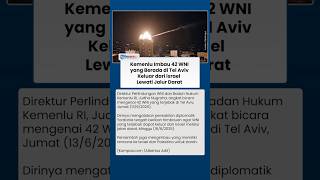 Download lagu Upaya Kemenlu atas 42 WNI Terjebak Perang di Tel Aviv, Imbau Leluar dari Israel Lewati Darat mp3