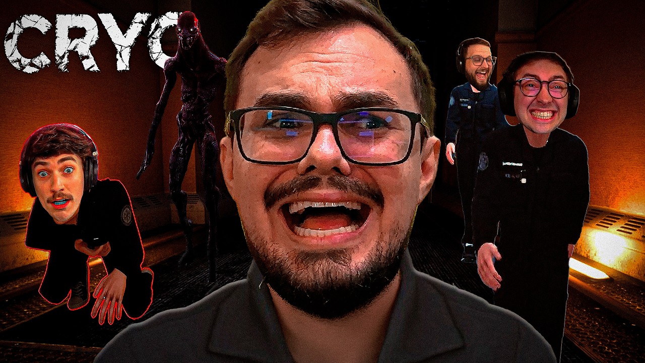 TENTANDO ESCAPAR NESSE JOGO SINISTRO - CRYO COM OS AMIGOS