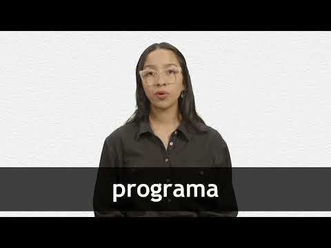 English Translation of “PROGRAMA” | Collins Spanish-English Dictionary