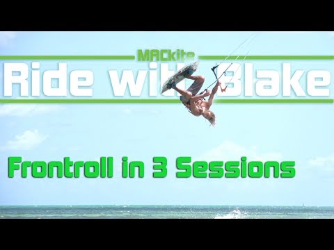 Kiteboarding: Front Roll in 3 Sessions