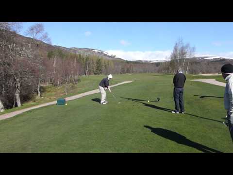 Civil Service Strollers Golf Tour 2015 - Eddie teeing off