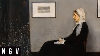 Portrait of the artist&#39;s mother by James McNeill Whistler