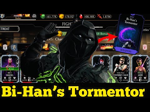 MK11 Noob Saibot Maxed Bi-Han’s Tormentor FW Elder Tower Survival Gameplay MK Mobile