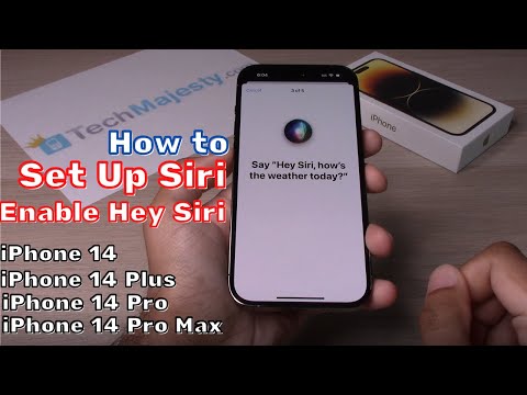 How to Set Up Siri & Enable Hey Siri: iPhone 14 / iPhone 14 Plus / iPhone 14 Pro / iPhone 14 Pro Max