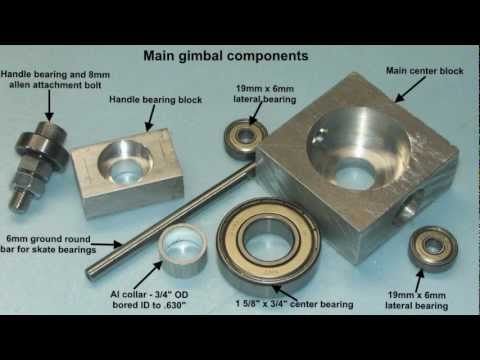 A GlideCam initial build details, phase 1 - main fabrication.