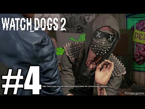 Watchdogs 2 Gameplay Walkthrough Part 4 - PS4 Pro