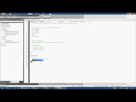 Robot C - #05 Writing a Program
