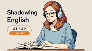 Shadowing English Practice A1 A2 | Speak English Confidently for Beginners | British Accent Fluency