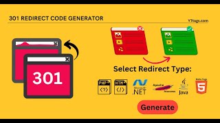 Download the video "301 Redirect Code Generator - permanent URL redirection of html, php, asp, aspx files and .htaccess"
