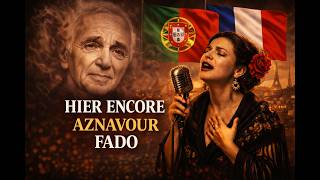 🇵🇹 HIER ENCORE – Fado Français | Charles Aznavour 🇫🇷