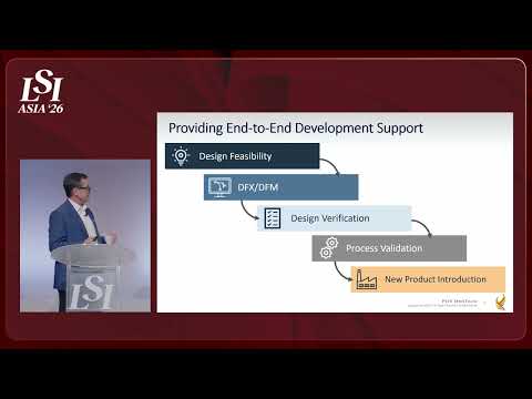 David Chersky, PDV MedTech - Full-Service Medical Device Development and Manufacturing | LSI Asia '26