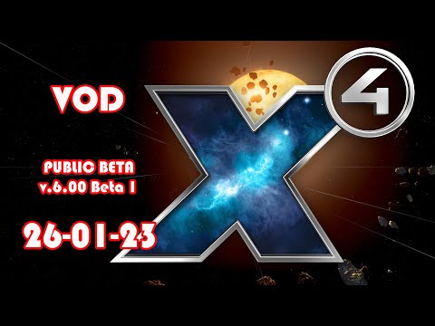 VOD Part 7 - Claiming most abandoned ships and the Erlking - X4 Foundation Public Beta v.6.00 Beta 1
