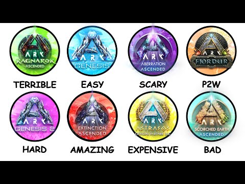 Every Ark Map Explained In 19 Minutes!