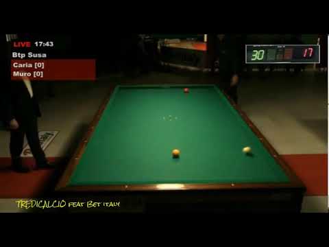 CARIA vs MURO - 5^PROVA BILIARDO BTP 2016 SANT'ANTONINO di SUSA