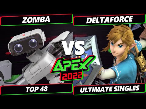 Apex 2022 - Zomba (ROB) Vs. Deltaforce (Link) SSBU Ultimate Tournament