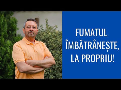 FUMATUL ÎMBĂTRÂNEȘTE, LA PROPRIU!