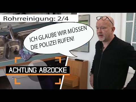 "Bedrängen sie mein Kamerateam nicht!" Handwerks-Abzocker hauen ab l Achtung Abzocke | Kabel Eins