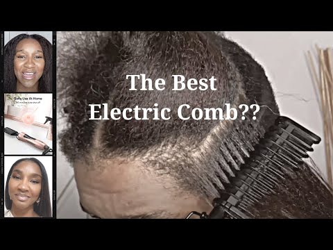 The BEST Electric Hot Comb???? ft. TERVIIIX HOT COMB